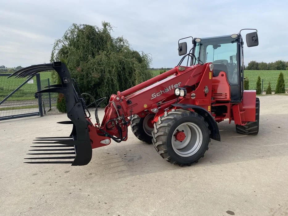 ŁADOWARKA TELESKOPOWA SCHAFFER 6390T OPONY 100% + ŁYŻKA euroramka weidemann jcb atlas giant O&K teleskop – zdjęcie 5