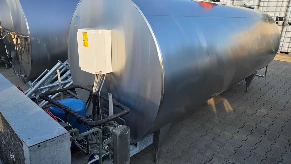 Schładzalnik zbiornik chłodnia beczka tank do mleka 4850 litrów rymek.com.pl – zdjęcie 3
