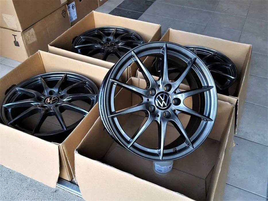 Alufelgi 17 5x112 VW Golf Passat Tiguan Jetta Touran Caddy T-Roc 252# – zdjęcie 2