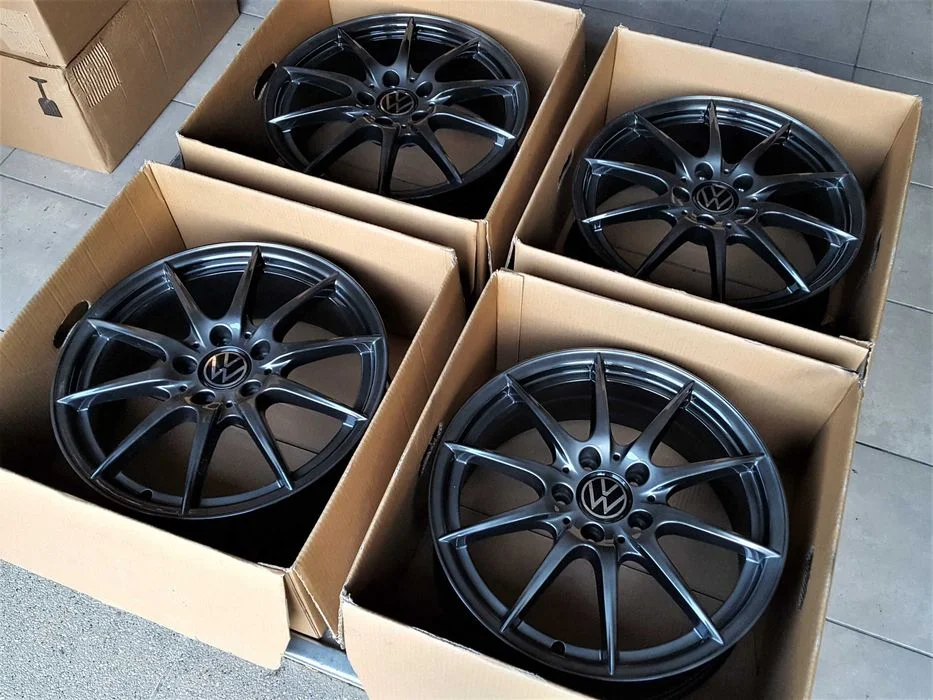 Alufelgi 17 5x112 VW Golf Passat Tiguan Jetta Touran Caddy T-Roc 252# – zdjęcie 6