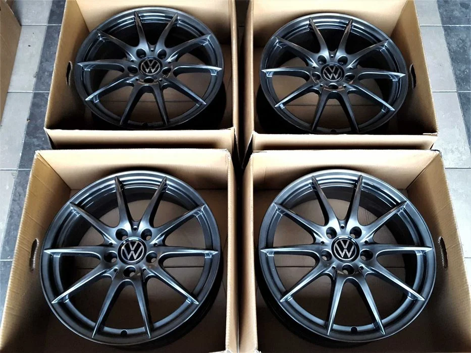 Alufelgi 17 5x112 VW Golf Passat Tiguan Jetta Touran Caddy T-Roc 252# – zdjęcie 7
