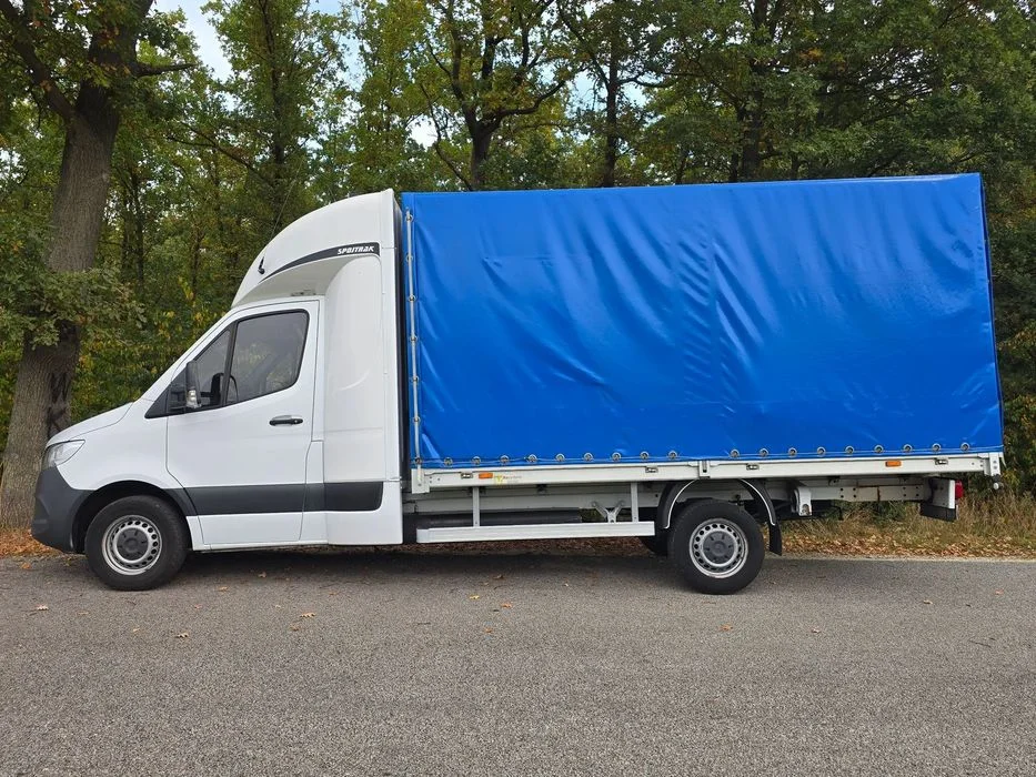 Mercedes-Benz Sprinter 2023r 8EP, Salon PL ASO bezwypadkowy, ,poduszki pneumatyczne tylnej osi, poduszki 8EP ,gotowy do pracy od ręki, regulacja – zdjęcie 3