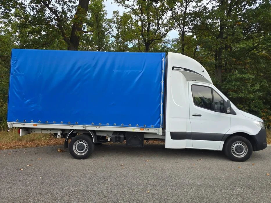 Mercedes-Benz Sprinter 2023r 8EP, Salon PL ASO bezwypadkowy, ,poduszki pneumatyczne tylnej osi, poduszki 8EP ,gotowy do pracy od ręki, regulacja – zdjęcie 4