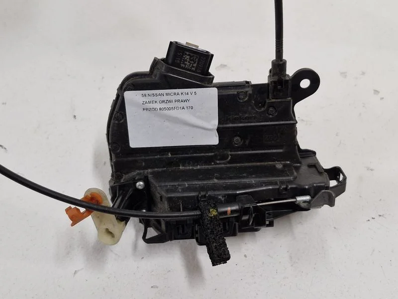 Nissan Micra K14 V 5 Zamek Drzwi Prawy Przód 805005Fd1A – zdjęcie 4