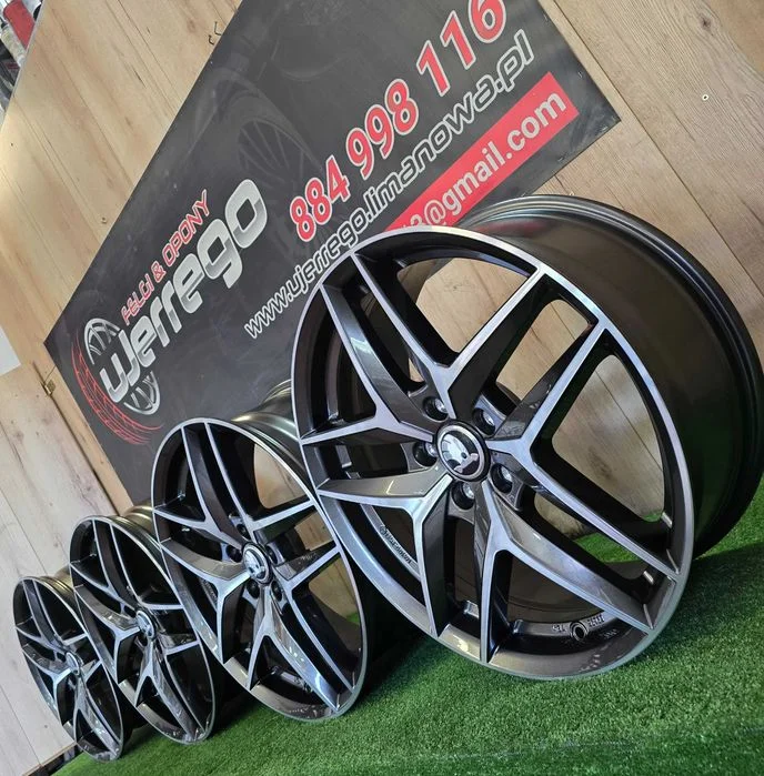 NOWE ALUFELGI SKODA 19x5x112 - Elroq,Enyaq iV,Karoq,Kodiaq (ET32 o 43) – zdjęcie 6