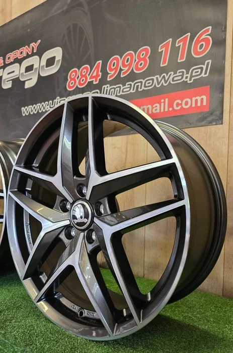 NOWE ALUFELGI SKODA 19x5x112 - Elroq,Enyaq iV,Karoq,Kodiaq (ET32 o 43) – zdjęcie 5