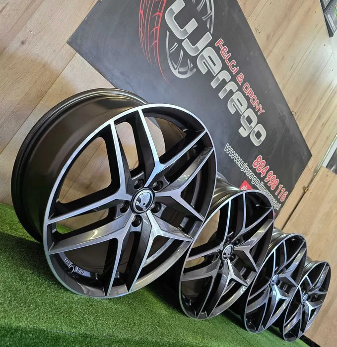 NOWE ALUFELGI SKODA 19x5x112 - Elroq,Enyaq iV,Karoq,Kodiaq (ET32 o 43) – zdjęcie 7