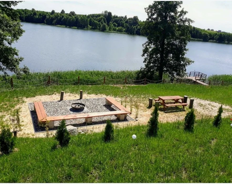 Domek do wynajęcia, JACUZZI, SAUNA, dom nad jeziorem 150km! – zdjęcie 10
