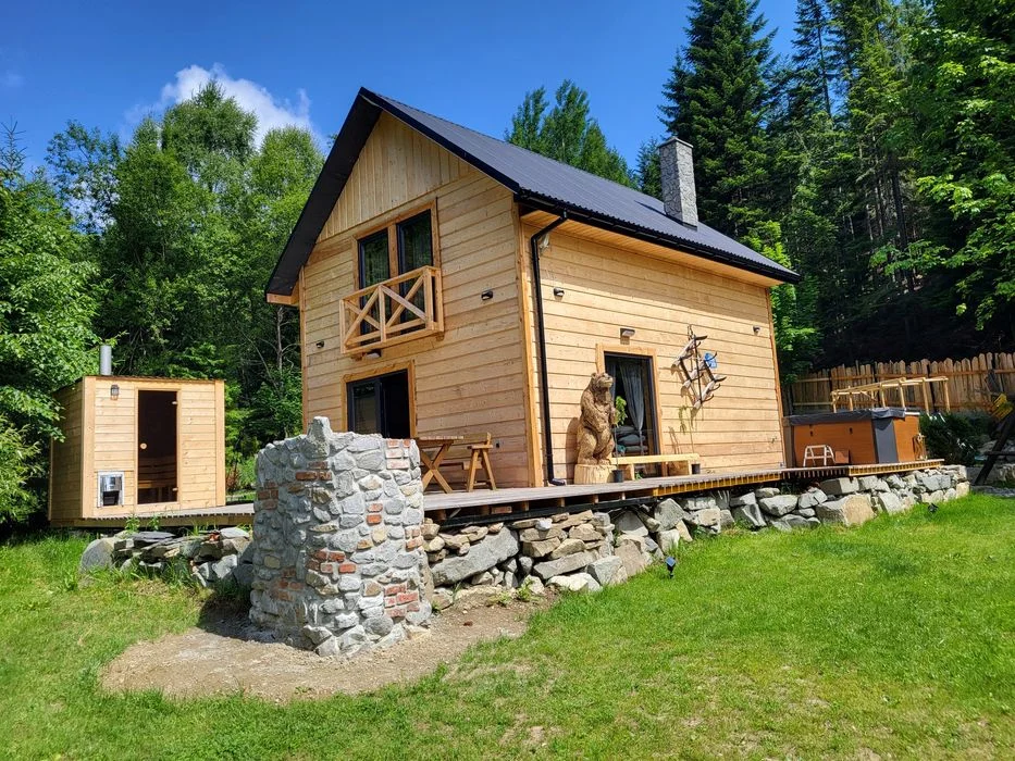 Domek w górach jacuzzi sauna domki na wynajem – zdjęcie 6