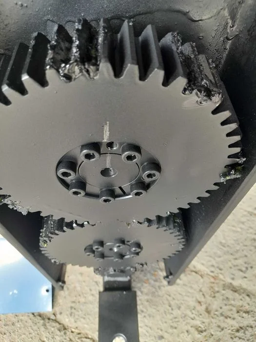 Mechanizm RĘBAKA W102-do 11cm- rebak rozdrabniacz walcowy niebieski – zdjęcie 4