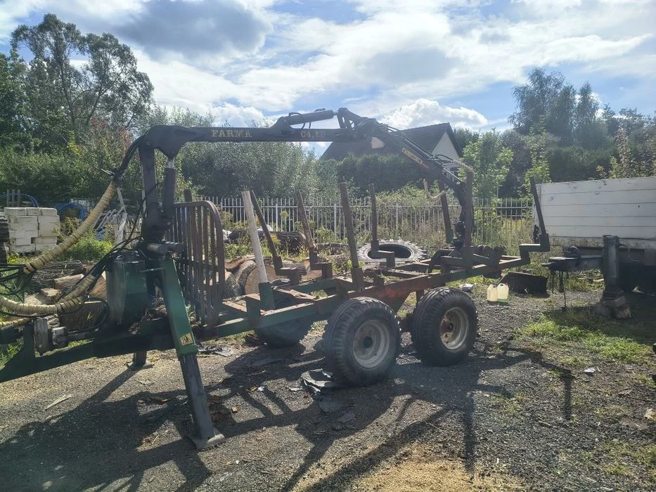 Przyczepa leśna Farma 6t