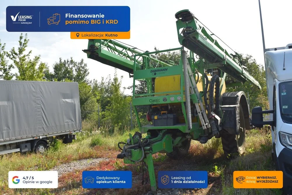 DAMMANN ANP 4028 CLASIC KUTNO [14868] Opryskiwacz polowy, długość belki - 28m.