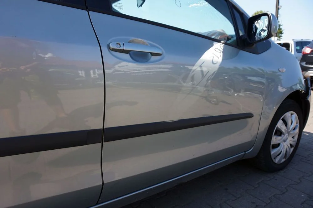 Drzwi Przednie Prawe Yaris Ii 5D Hb 1F8 Szary Toyota 2005-2009 – zdjęcie 3