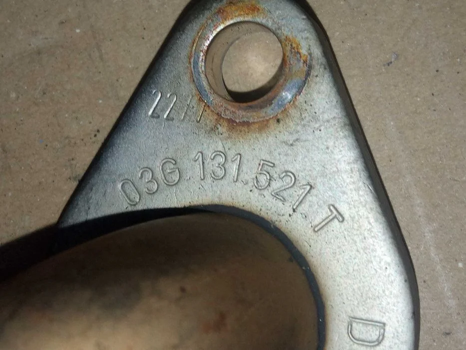Rurka EGR VW Passat B6 Golf V 2.0 TDI 03G131521T Siedlce – zdjęcie 2