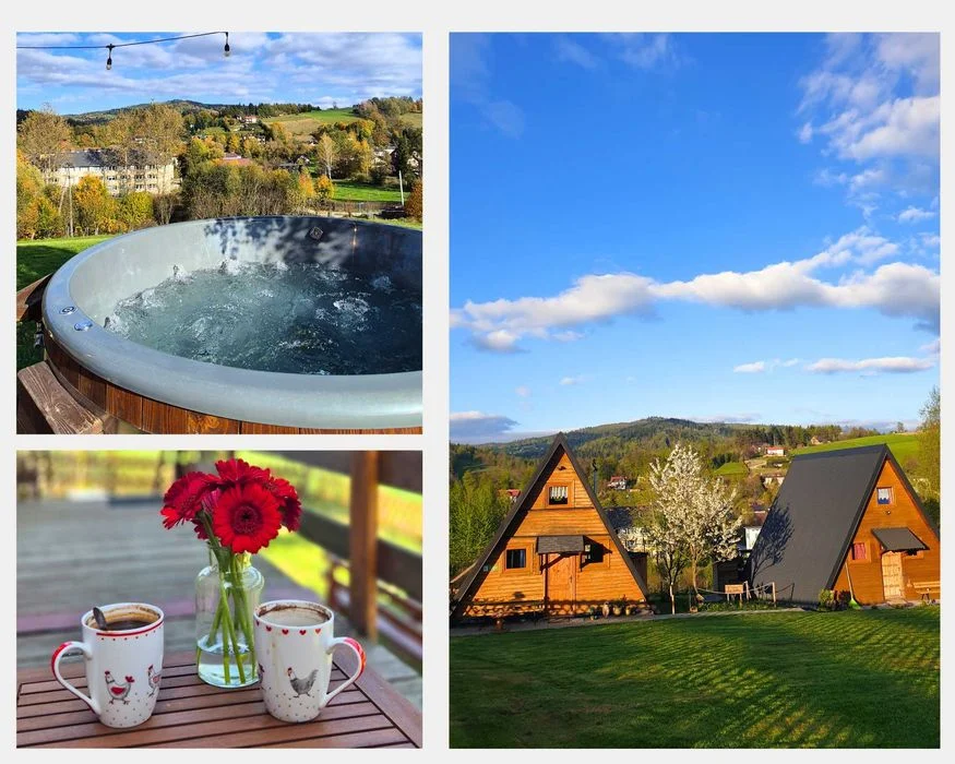 * WAKACJE * Domek w górach Wisła Domeczki Aneczki 8 osób jacuzzi balia wodna – zdjęcie 10