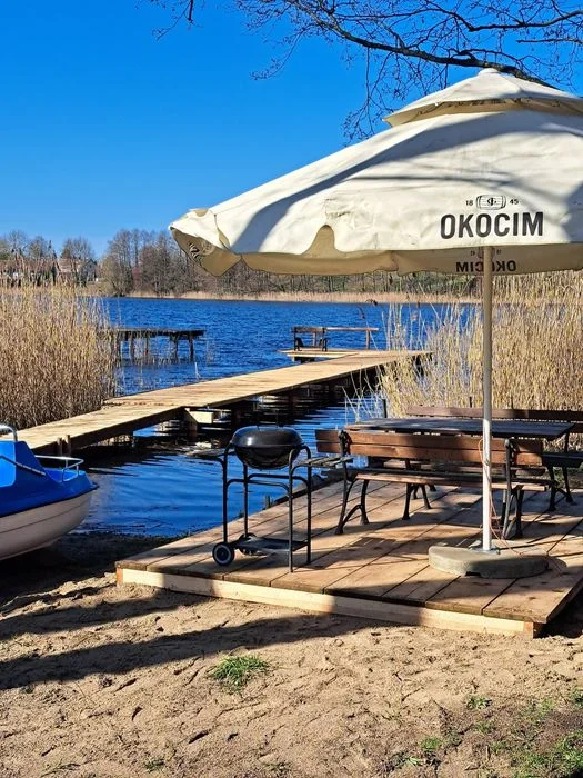 Mazury, dom całoroczny. Urlop nad wodą w Domu na Wysokim Brzegu.