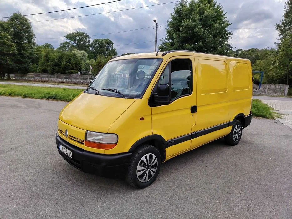RENAULT MASTER 2002r 2.5D Przebieg 380tys 6 Osobowy Brygadówka Salon Polska