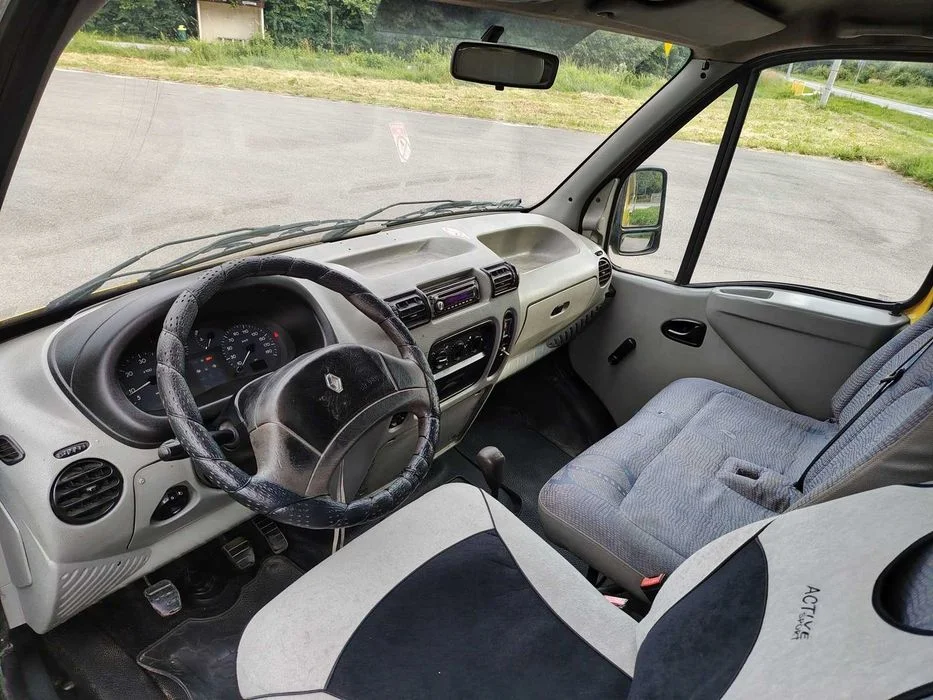 RENAULT MASTER 2002r 2.5D Przebieg 380tys 6 Osobowy Brygadówka Salon Polska – zdjęcie 5