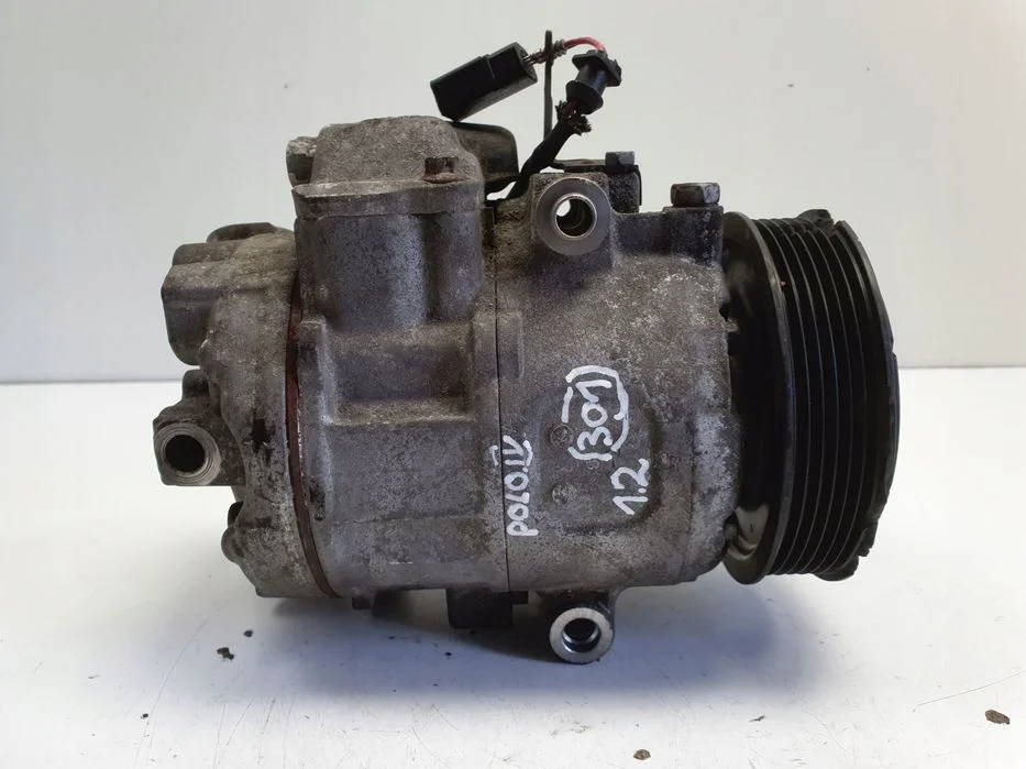 SPRĘŻARKA KLIMATYZACJI VW Polo IV 1.2 6V _ 6Q0820808A – zdjęcie 3