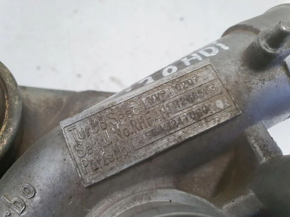 TURBOSPRĘŻARKA Peugeot 307 2.0 HDI _ turbo 9645247080 – zdjęcie 2