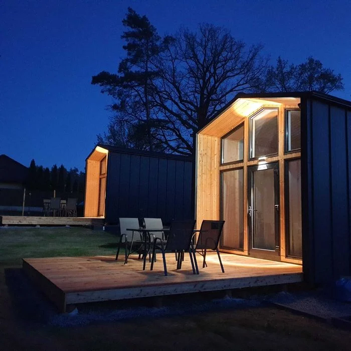 DOMKI POD DĘBAMI RADAWA – Prywatne SPA – Nowoczesne Stodoły – 800 m od Zalewu” – zdjęcie 4