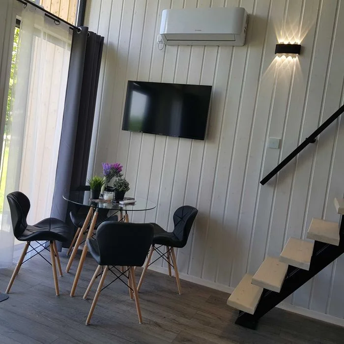DOMKI POD DĘBAMI RADAWA – Prywatne SPA – Nowoczesne Stodoły – 800 m od Zalewu” – zdjęcie 8