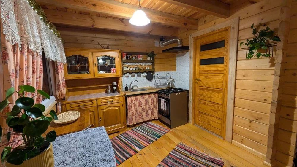 Domek na wakacje, weekend Mazury sauna staw las Olsztyn Szczytno – zdjęcie 5