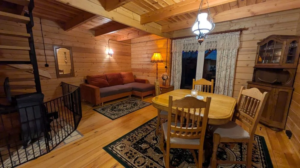 Domek na wakacje, weekend Mazury sauna staw las Olsztyn Szczytno – zdjęcie 6