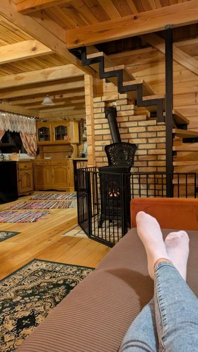 Domek na wakacje, weekend Mazury sauna staw las Olsztyn Szczytno – zdjęcie 4