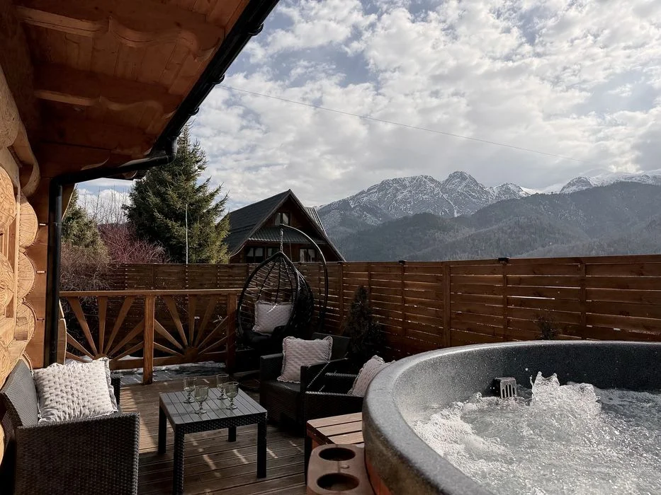 Domek z jacuzzi i widokiem na Tatry blisko Zakopanego cisza i relaks – zdjęcie 2