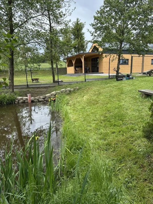 Domek 12 osob jacuzzi balia na wylacznosc Gowidlino kaszuby staw jezioro plaza – zdjęcie 10