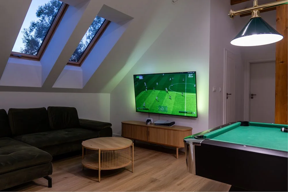 Domek z jacuzzi, basen 30 stopni, 16 osob, sauna bilard, roztocze – zdjęcie 5