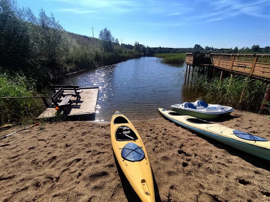 Agroturystyka Dowspuda Suwalszczyzna apartament -piętro domek 4-5os kajaki, plaża