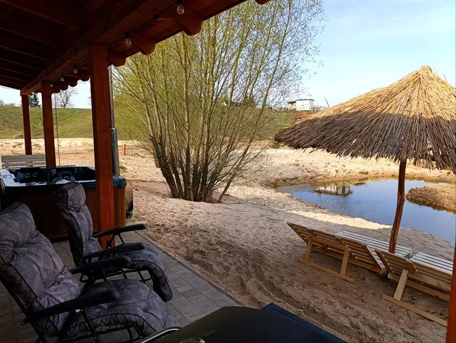 Domek max.6os z jacuzzi i sauną na wyłączność nad wodą Dowspuda – zdjęcie 10