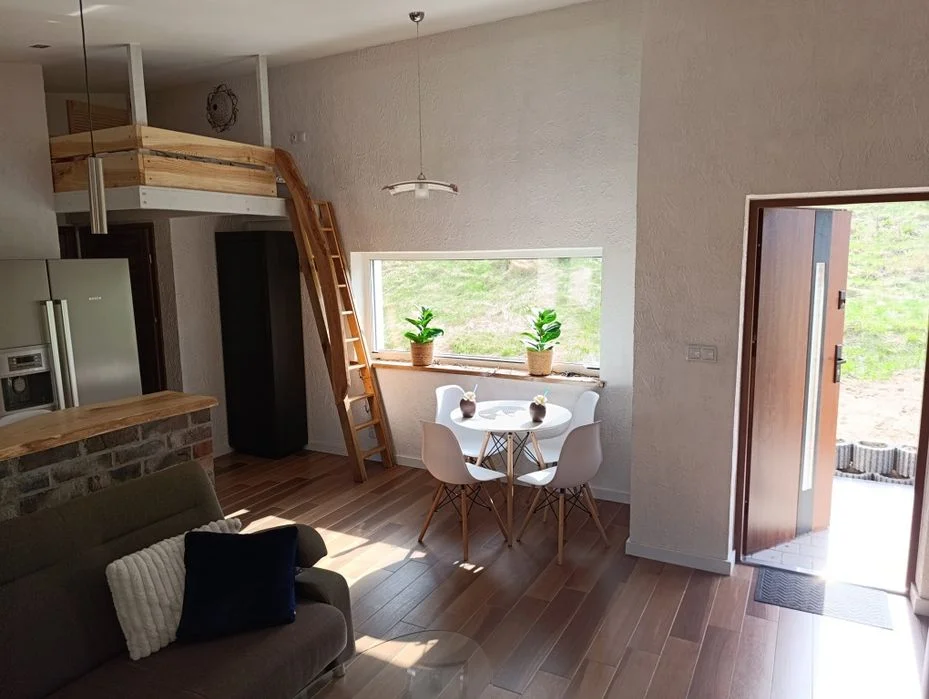 Domek max.6os z jacuzzi i sauną na wyłączność nad wodą Dowspuda – zdjęcie 6