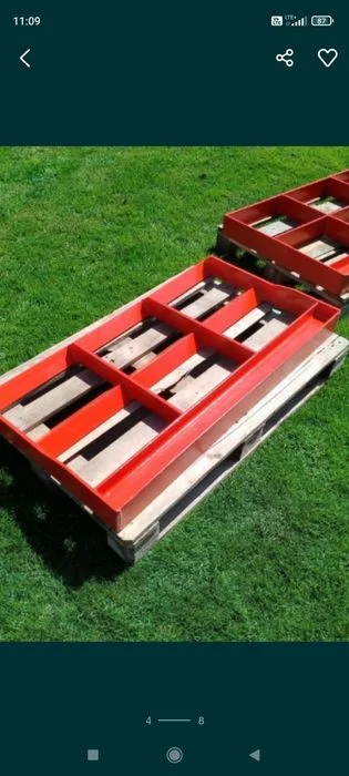Solidna równiarka krata równając do kosiarki minitraktora niwelator – zdjęcie 4