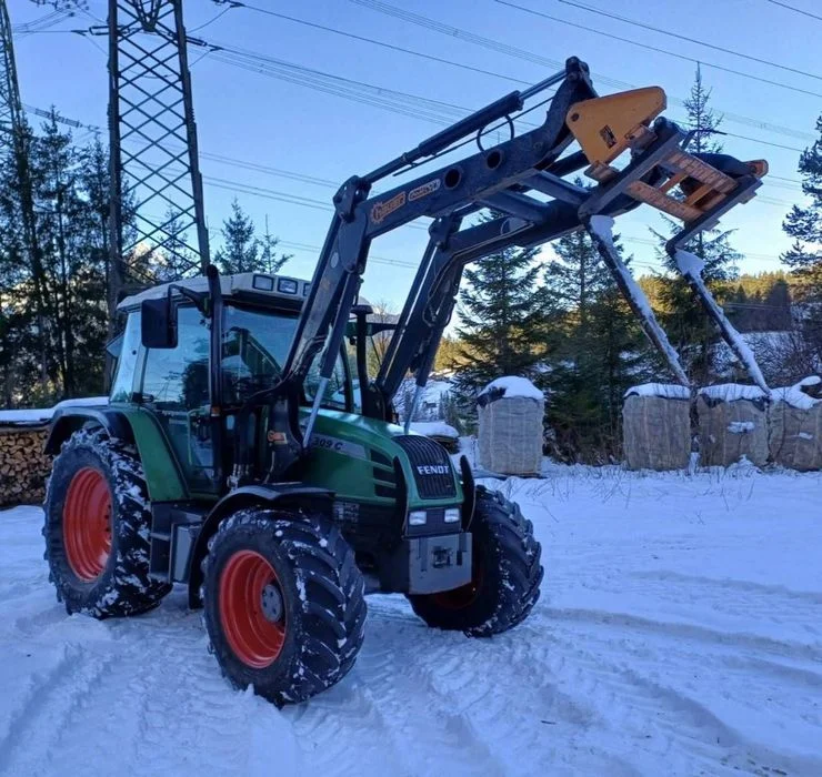 Fendt Fendt Farmer 309 C , ROK 2004 Widły do ​​palet i szyna rumpla – zdjęcie 6