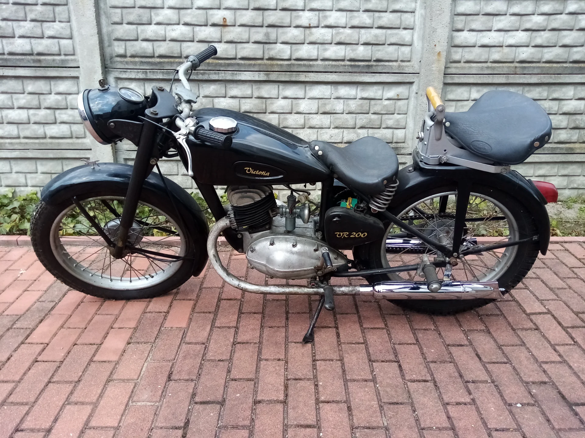 unikatowy motocykl z 1938 Victoria KR20