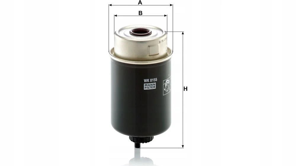 mann-filter filtr paliwa john deere / claas – zdjęcie 2