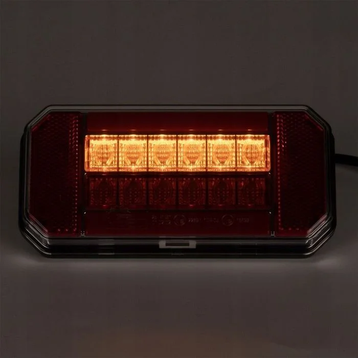 lampa tylna led prawa 12/24v 24 led stop kierunkowskaz 165x80 mm – zdjęcie 5