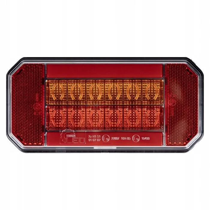 lampa tylna led prawa 12/24v 24 led stop kierunkowskaz 165x80 mm – zdjęcie 8