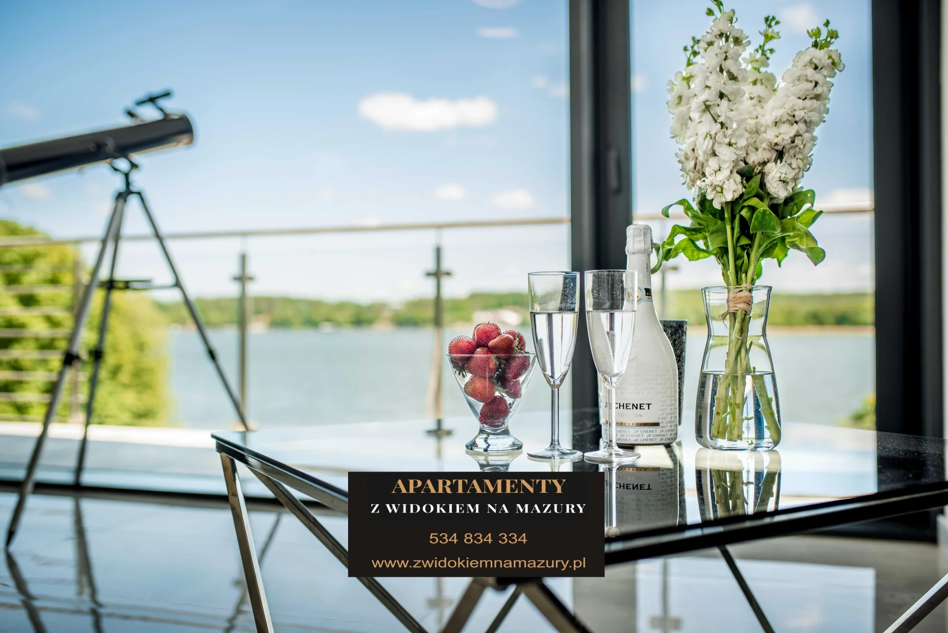 Apartament 6os z jacuzzi i sauna, domek nad jeziorem na Mazurach