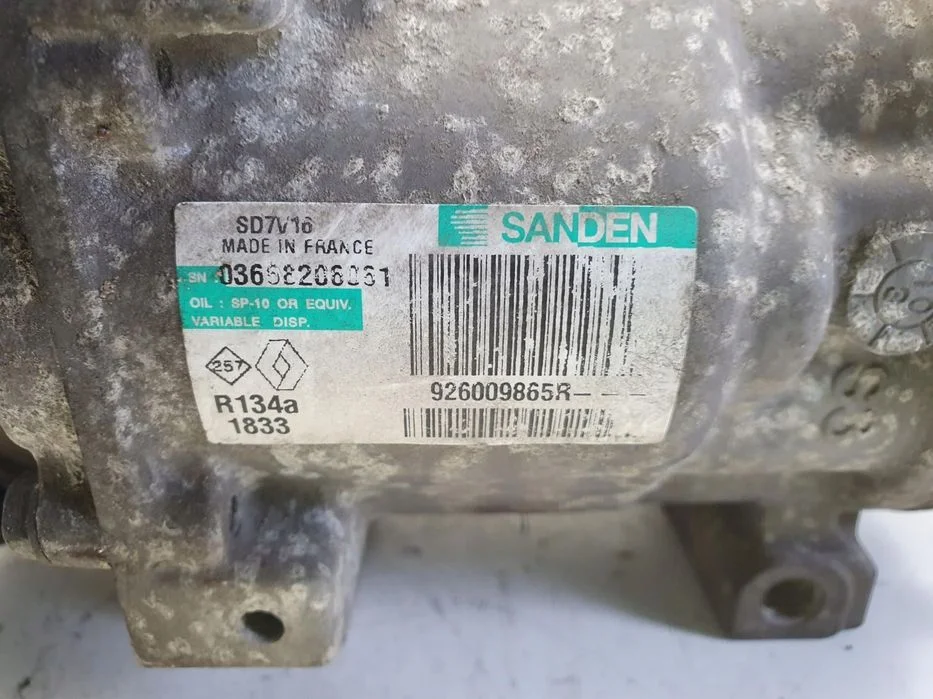 SPRĘŻARKA KLIMATYZACJI Nissan Qashqai 1.5 DCI _ 926009865R – zdjęcie 9