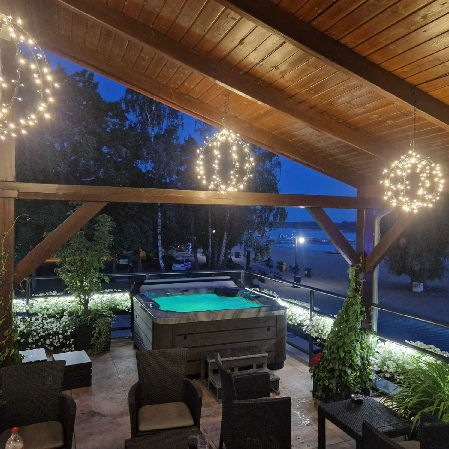 Pokoje Paloma Skorzęcin - Jacuzzi na tarasie ! - Przy molo i jeziorze