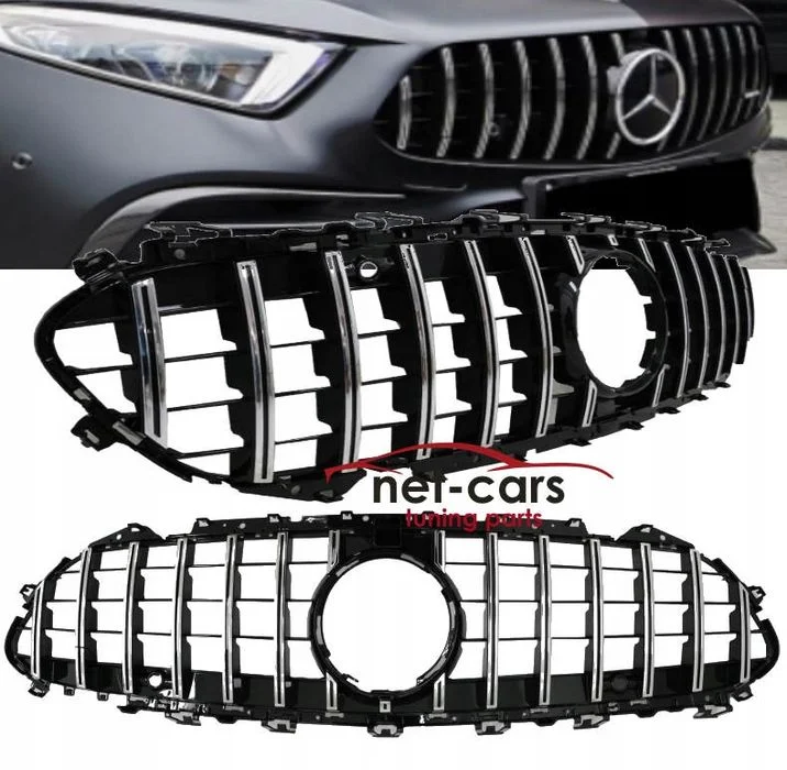 Grill Atrapa chłodnicy MERCEDES CLS C257 18- PANAMERICANA GTR AMG Chro