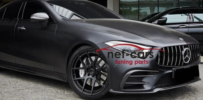 Grill Atrapa chłodnicy MERCEDES CLS C257 18- PANAMERICANA GTR AMG Chro – zdjęcie 8