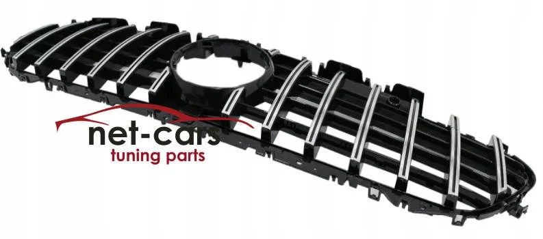 Grill Atrapa chłodnicy MERCEDES CLS C257 18- PANAMERICANA GTR AMG Chro – zdjęcie 4