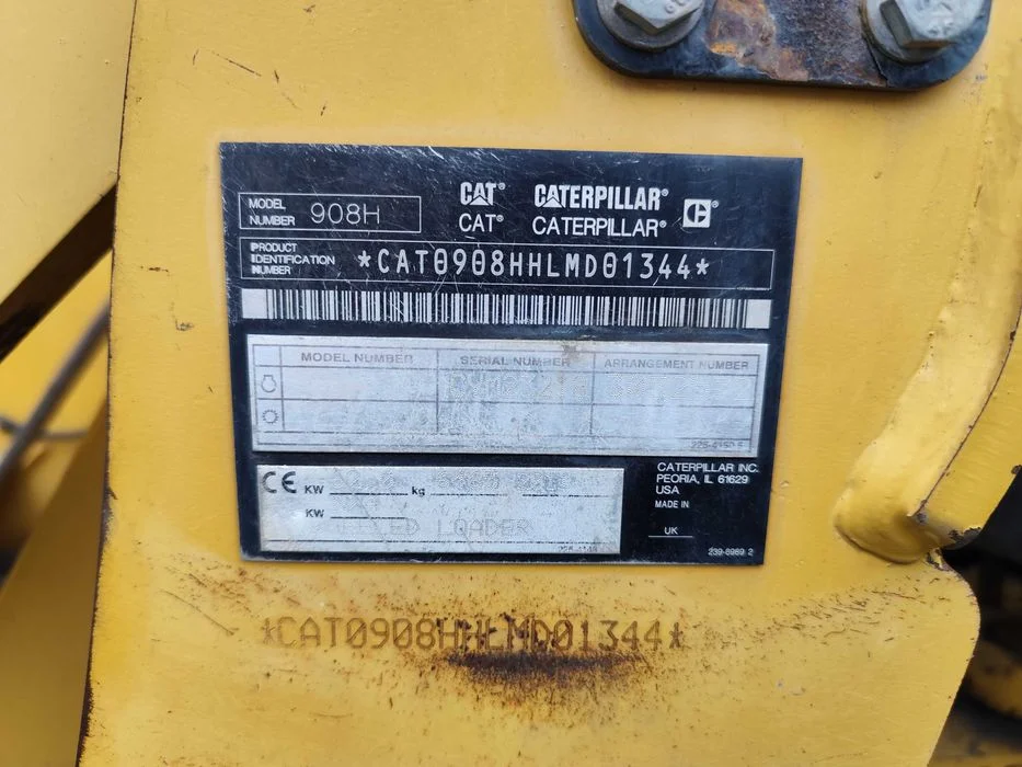 Caterpillar CAT 908H2, 2011 ROK ŁYŻKA OTWIERANA – zdjęcie 6