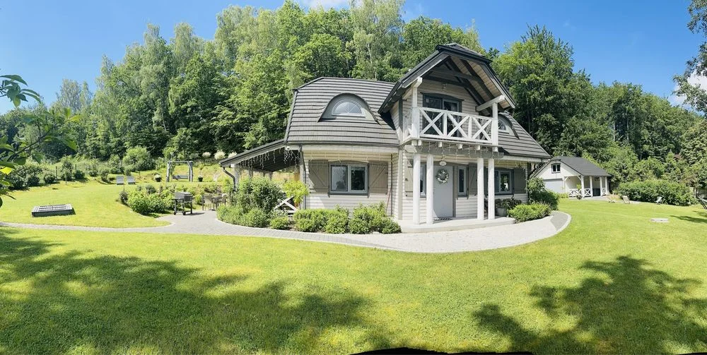 Kaszuby dom premium nad jeziorem ,sauna i jacuzzi nad jeziorem – zdjęcie 9