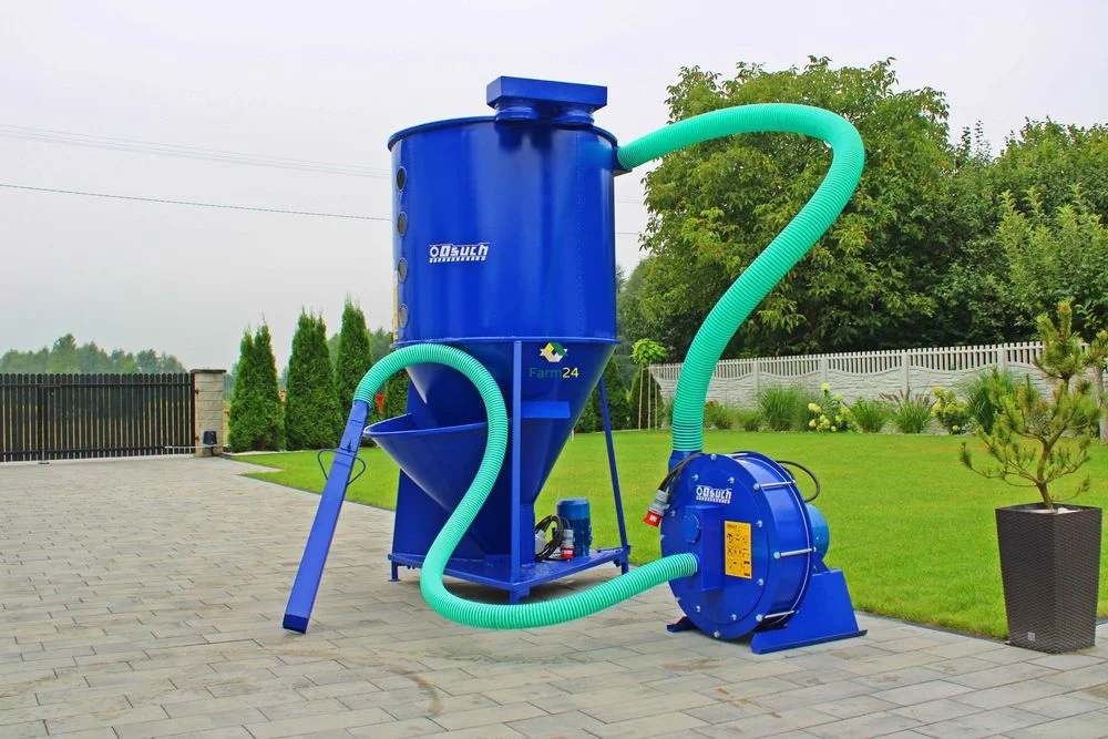 Mieszalnik pasz 500kg 750kg 1t 1,5t 2t 3t Mieszalnik paszowy także śrutownik ssąco tłoczący do zboża ZESTAW Mieszalnik i śrutownik OSUCH Zaprawiarka – zdjęcie 4